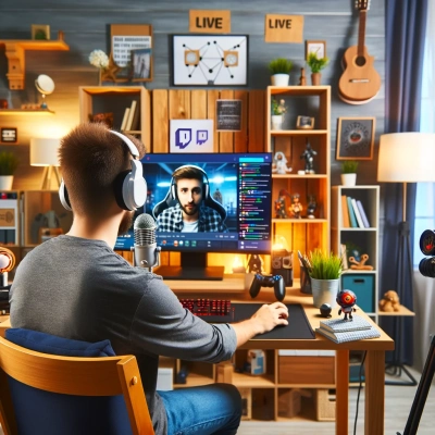 un editor de un vídeo en streaming